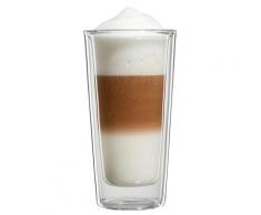 Bloomix Latte-Macchiato-Glas Milano Grande, (Set, 4 tlg.), Doppelwandig, 4-teilig farblos Gläser-Sets Gläser Glaswaren Haushaltswaren