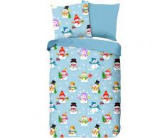 Kinderbettwäsche Snowmen good morning, bunt, multi