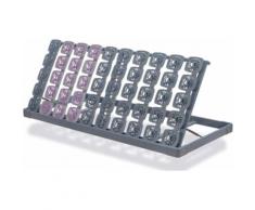 Lattenrost, Tempur Premium Flex 1500 R, Tempur, Kopfteil nicht verstellbar mehrfarbig Federholzrahmen Lattenroste Lattenrost