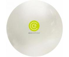 ecowellness Gymnastikball silberfarben Gymnastikbälle Bälle Sportausrüstung Accessoires