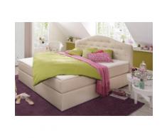 Home affaire Boxspringbett Amber beige Einzelbetten Betten Komplettbetten