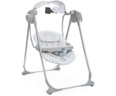 Chicco Babyschaukel Polly Swing Up, Leaf, bis 9 kg, elektrisch grau Baby Schaukel Wippen Outdoor-Spielzeug