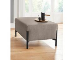 andas Polsterhocker Tromsö, beige, beige
