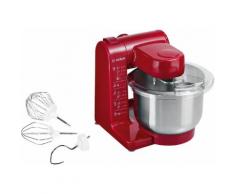 BOSCH Küchenmaschine MUM44R1, 500 Watt, Schüssel 3,9 Liter rot Multifunktionsküchenmaschinen Küchenmaschinen Haushaltsgeräte ohne Kochfunktion