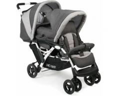 CHIC4BABY Geschwisterwagen "Duo anthrazit", grau, Unisex, grau