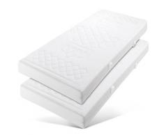 Taschenfederkernmatratze Kronensteppung, Malie, 21 cm hoch mehrfarbig Allergiker-Matratzen Matratzen Matratze