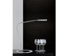 Paulmann,LED Schreibtischlampe Plaza LED Eisen Metall 3W silberfarben Schreibtischlampen Tischleuchten Lampen Leuchten