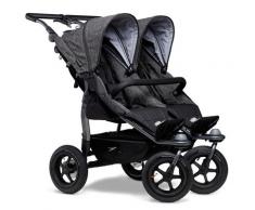 tfk Zwillingsbuggy Sportkinderwagen duo grau Kinder Zwillingsbuggys Buggys Kinderwagen Buggies