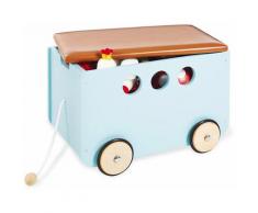 Pinolino Truhe Jim, blau, mint-braun