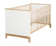 roba Babybett, Kombi-Kinderbett Finn mit Standfüßen weiß Baby Gitterbetten Babybetten Babymöbel