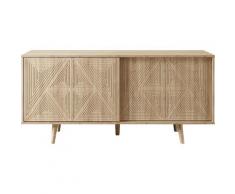 COUCH Sideboard Schwalm, mit 2 Schiebetüren, 155 cm breit, COUCH Lieblingsstücke braun Sideboards Kommoden