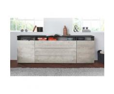 borchardt Möbel Sideboard Melbourne schwarz Sideboards Kommoden