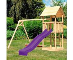 ABUKI Spielturm Rosie, BxTxH: 347x264x291 cm beige Kinder Outdoor-Spielzeug