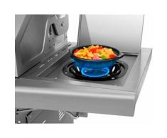El Fuego Gasgrill Riverside silberfarben Garten Balkon Grills