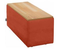 TOM TAILOR Tischelement ELEMENTS, Tischplatte in Buche natur, als Couchtisch oder Sofaelement einsetzbar rot Sofas Couches Möbel sofort lieferbar