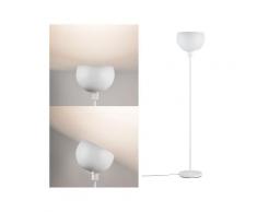Paulmann LED Stehlampe Gambia Weiß matt max. 60W E27, 1 St. weiß Lampen und Leuchten Wohnzimmer Landhaus Charme