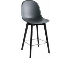 connubia by calligaris Barhocker Academy W CB/1672 grau Barmöbel Küchenmöbel Hocker