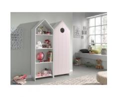 Vipack Jugendzimmer-Set Casami, (Set, 2 St.) pink Kinder Kindermöbel Nachhaltige Möbel