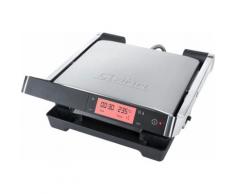 Steba Kontaktgrill FG 100 ELEKTRONIK silberfarben Elektrogrills Grill Haushaltsgeräte