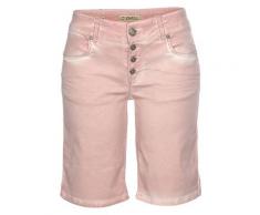 Zhrill Bermudas JESSY, in Vintage-Optik mit sichtbarer Knopfleiste rosa Damen Hosen