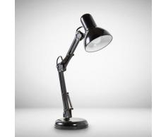 B.K.Licht,Schreibtischlampe Draco schwarz Schreibtischlampen Tischleuchten Lampen Leuchten