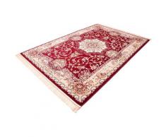 Böing Carpet Läufer Classic 4051, rechteckig, 10 mm Höhe, Teppich-Läufer, gewebt, Orient-Optik, mit Fransen rot Teppichläufer Teppiche und Diele Flur