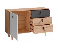 Homexperts Sideboard Bristol beige Highboards Kommoden Sideboards