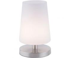 Paul Neuhaus LED Tischleuchte Sonja, G9, 1 St., Warmweiß, 3-Stufen Touchdimmer silberfarben LED-Lampen LED-Leuchten Lampen Leuchten sofort lieferbar