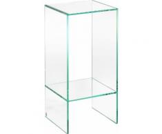 Places of Style Beistelltisch Glarus farblos Glas-Beistelltische Glastisch Tische Tisch