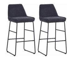 SIT Barhocker (2 Stück, Set) grau Barmöbel Küchenmöbel Hocker