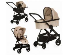iCoo Kombi-Kinderwagen Acrobat XL Plus Trio Set Sahara beige Kinder Kombikinderwagen Kinderwagen Buggies