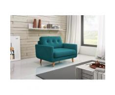 INOSIGN Loveseat Alex blau Sessel Hocker SOFORT LIEFERBARE Möbel