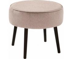 Fink Polsterhocker ELLIS, mit runder Sitzfläche rosa Hocker Möbel Aufbauservice
