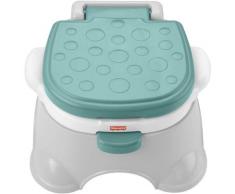 Fisher-Price Töpfchen 3in1, mit Trainingstoilettenring und Fußbank grau Baby Fisher Price