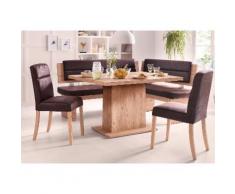 Eckbankgruppe, (Set, 4 tlg.) braun Eckbankgruppen Tische Sitzmöbel-Sets