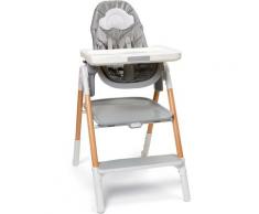 Skip Hop Hochstuhl Sit-to-Step, mit Neugeborenenaufsatz; klappbar grau Baby Klapphochstühle Hochstühle Babymöbel