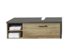 trendteam Waschbeckenunterschrank Bay, natur, Beon-Optik/eichefarben honig