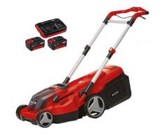 Einhell Akkurasenmäher RASARRO, (Set), mit 2 Akkus und Twincharger rot Rasenmäher Gartengeräte Garten Balkon