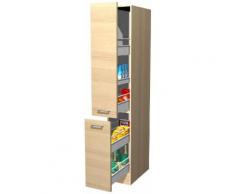 Flex-Well Apothekerschrank beige Küchenserien Küchenmöbel Küche Ordnung