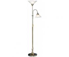 FISCHER & HONSEL,Stehlampe Antwerpen goldfarben Leselampen Lampen Leuchten