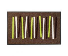 heine home Fußmatte waschbar, braun, braun/grün