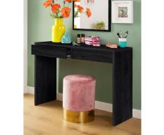 my home Schminktisch Astral, mit zwei Schubkasten, einer Arbeitshöhe von 78 cm, Breite 115 cm schwarz Schminktische Tische Nachhaltige Möbel
