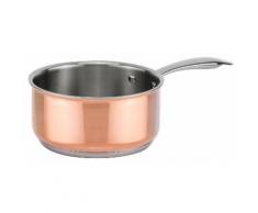 Genius® Stielkasserolle, Kupfer, Induktionsgeeignet, »COPPERFIT«, kupferfarben, Neutral, kupferfarben/silbefarben