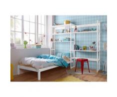 Hoppekids Jugendzimmer-Set Skagen (Set, 13-tlg) weiß Regalsysteme Büroregale Büromöbel Schlafzimmermöbel-Sets