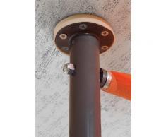 Angerer Freizeitmöbel Klemmmarkise, orange-braun, Ausfall: 150 cm, versch. Breiten orange Klemm-Markisen Markisen Garten Balkon Klemmmarkise
