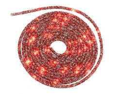 LED-Lichterschlauch Tubo, rot, rot