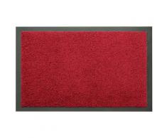 Primaflor-Ideen in Textil Küchenläufer DANCER, rechteckig, 6 mm Höhe, Uni-Farben, große Farbauswahl, rutschhemmend, waschbar, Küche rot Teppichläufer Läufer Bettumrandungen Teppiche