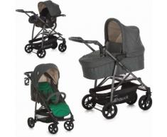 Hauck Kombi-Kinderwagen Rapid 4S Plus Trio Set Caviar Emerald grau Kinder Kombikinderwagen Kinderwagen Buggies