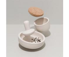 BergHOFF Mörser "Leo" (Set 2-tlg), weiß, naturweiß