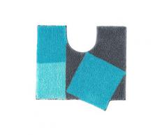 Grund Badematte, Höhe 20 mm blau Badematte Badtextilien